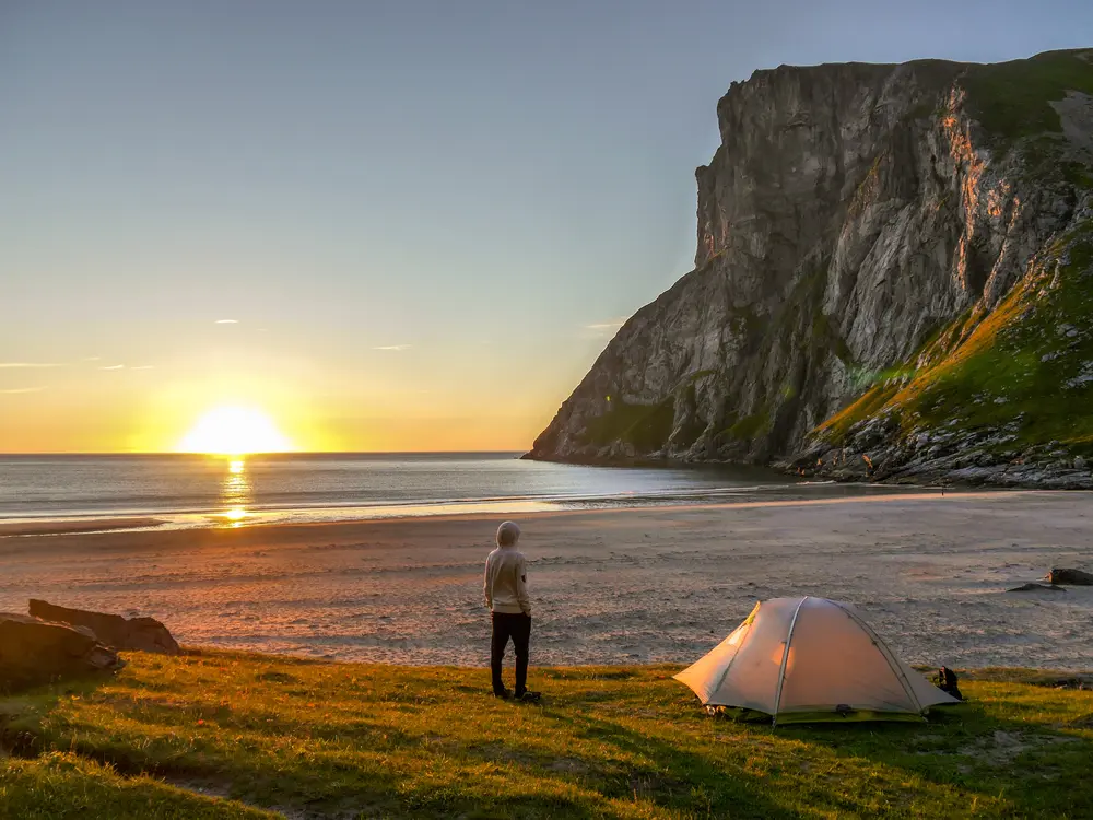Kvalvika Lofoten Beaches Camping